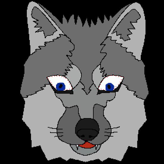 Una máscara de lobo - Dibujos para pintar animales para colorear ...