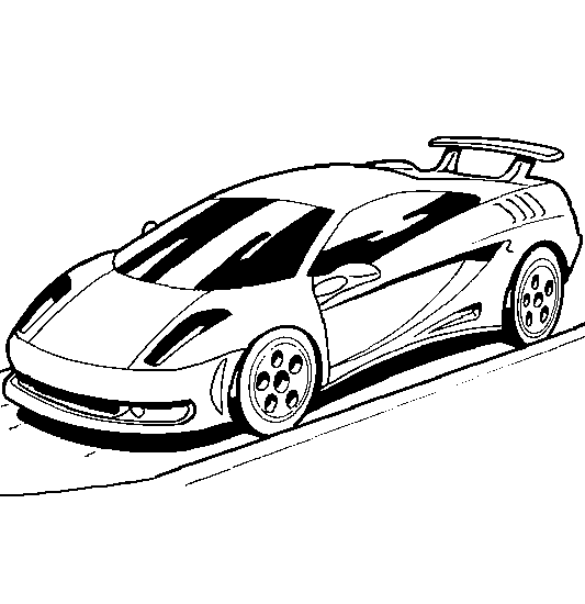 Dibujos Para Pintar De Coches De Carreras Lamborghini Dibujos