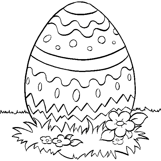 Dibujos Para Colorear Huevos De Pascua Decorados Dibujos De