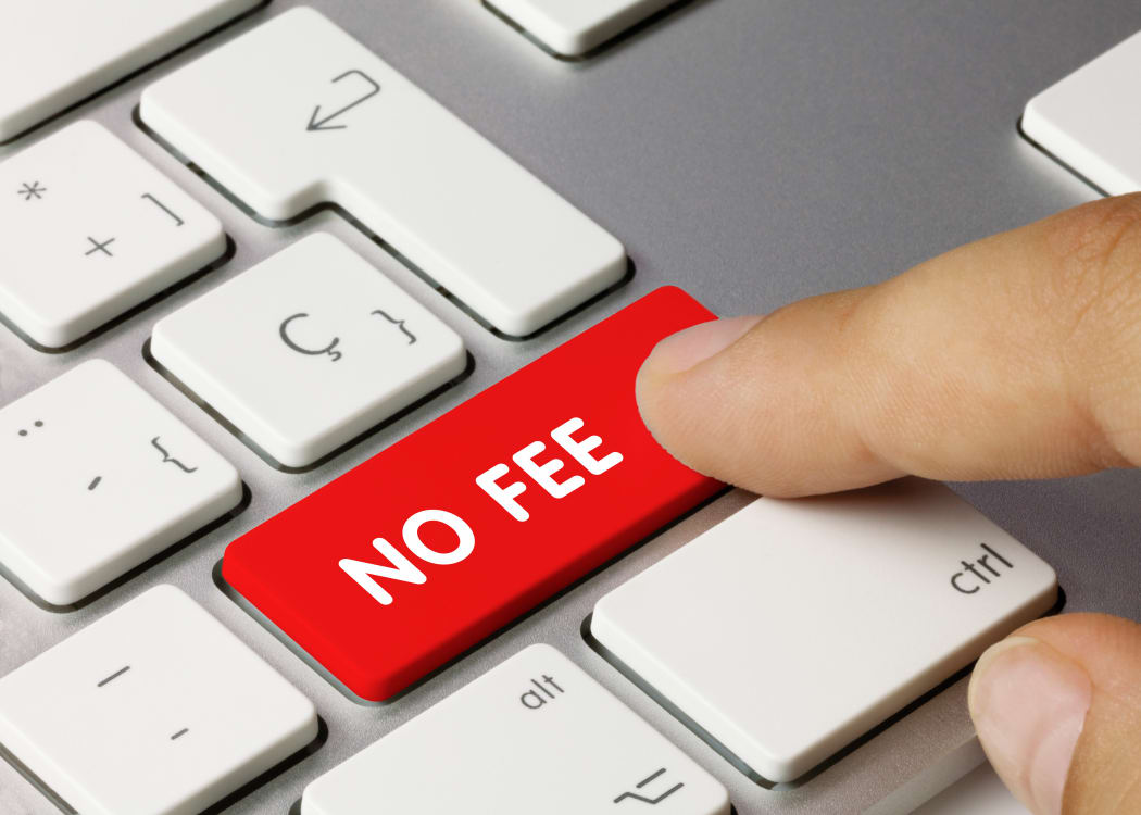 no filing fee California