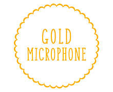 Gold Microphone